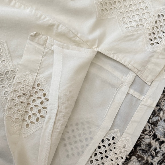 Free people White Eyelet Sundress M - Picture 7 of 9